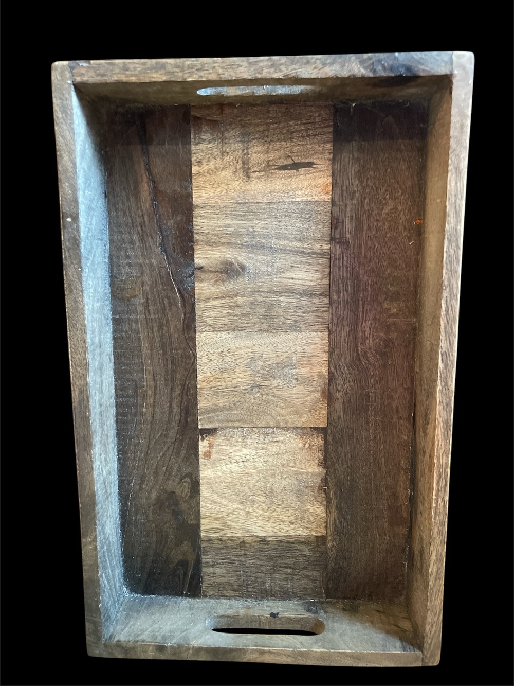 Wood Serving Tray in Brown - Rustic Home Accent